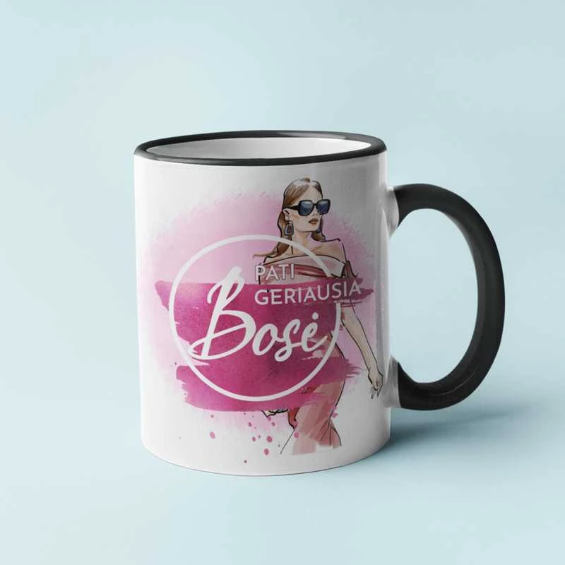Puodelis "Pati geriausia bosė"