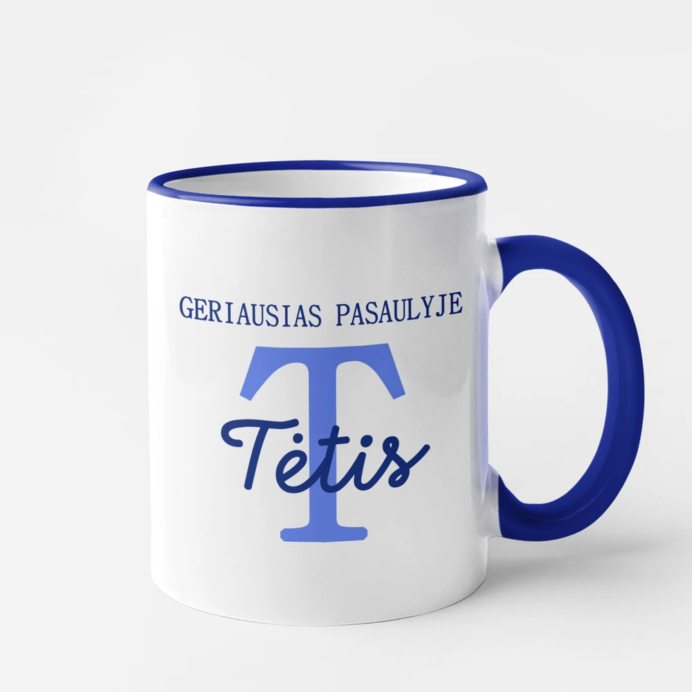 Puodelis "Pats šauniausias tėtis"