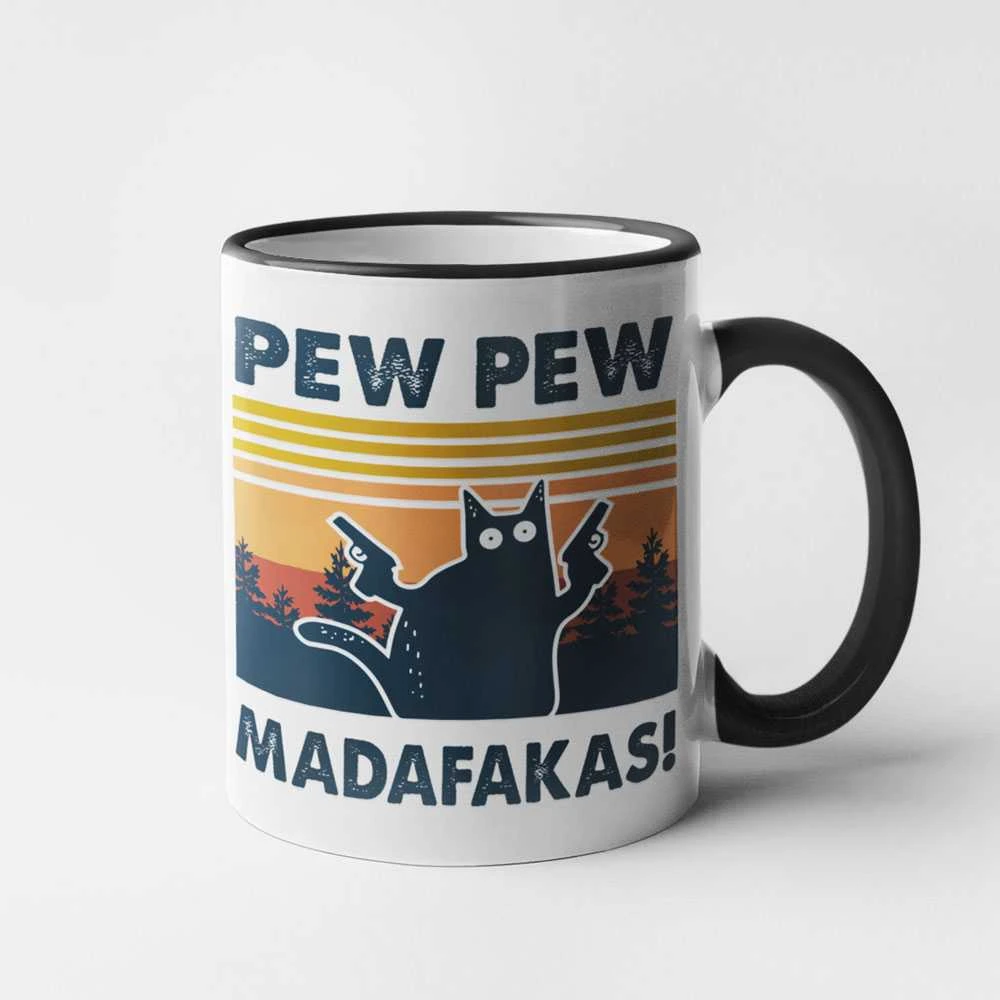 Puodelis "Pew Pew Madafakas"