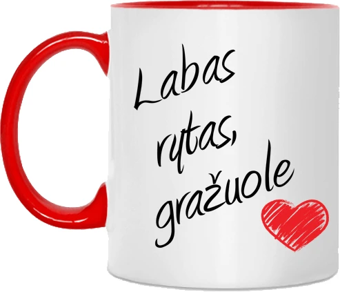 Puodelis "Ryto palinkėjimas"