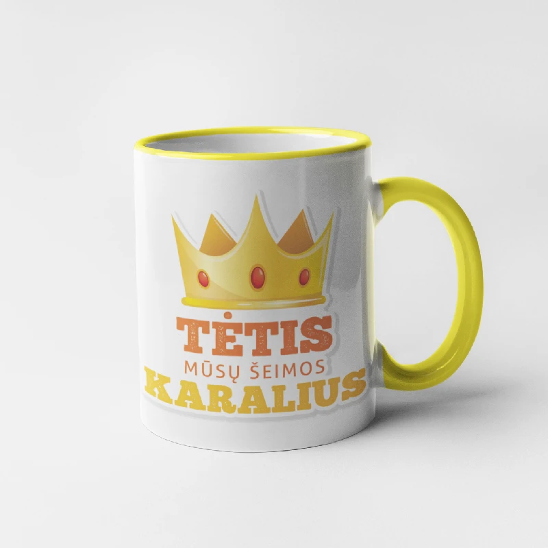 Puodelis "Šeimos karalius"