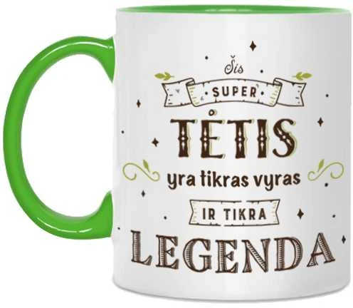 Puodelis "Šis tėtis yra tikra legenda"