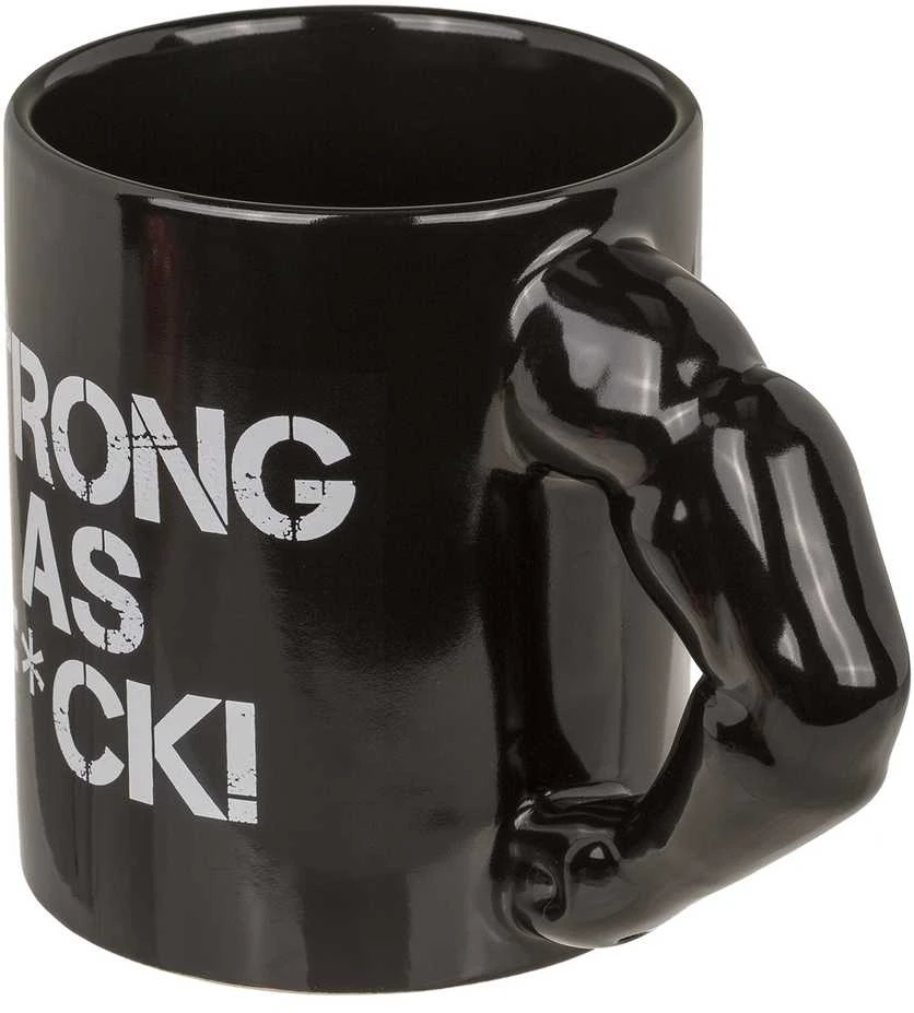 Puodelis "Strong as F*CK"
