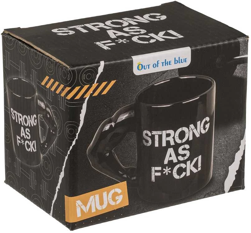Puodelis "Strong as F*CK"