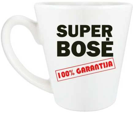Puodelis "Super bosė"