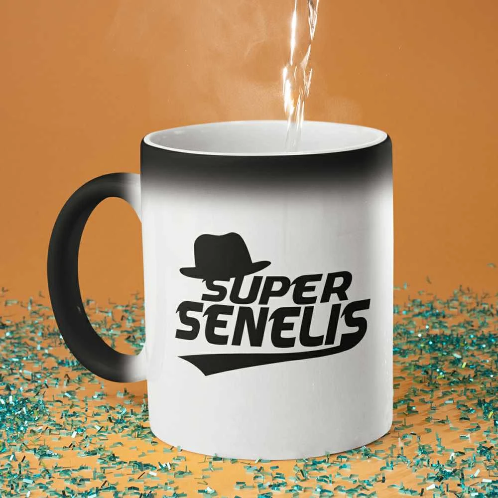 Puodelis "Super SENELIS"
