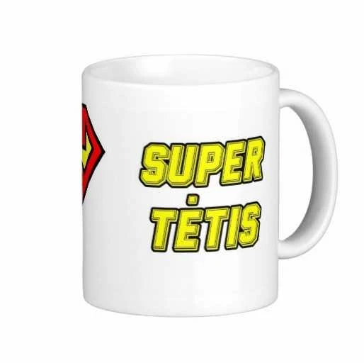 Puodelis "Super tėtis"