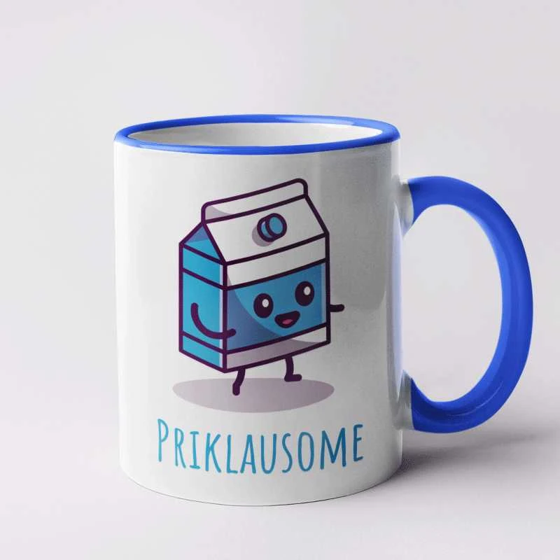 Puodelių komplektas porai "Pusryčių porelė"