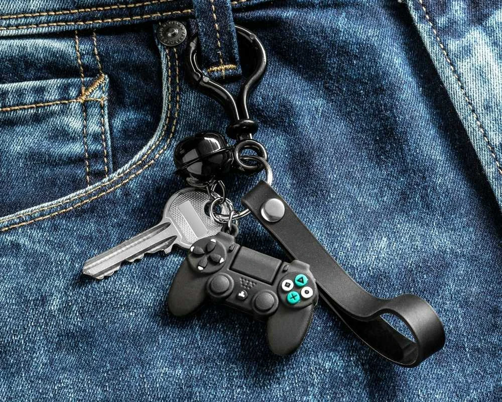 Raktų pakabukas "Gamer" su varpeliu