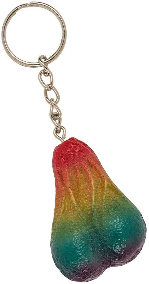 Raktų pakabukas "Rainbow Testicle"