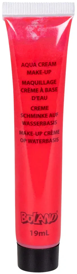 Raudoni grimo dažai veidui „Halloween“, 19 ml