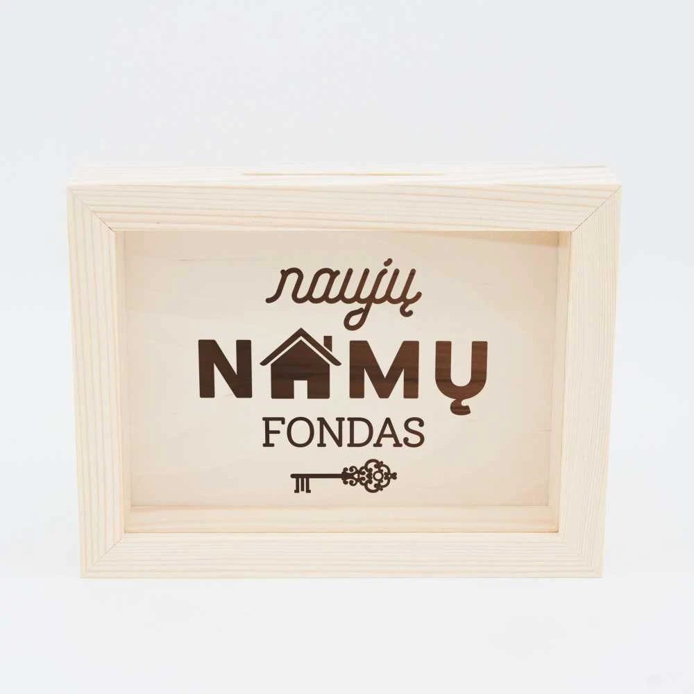 Rėmelis - taupyklė "Namų fondas"