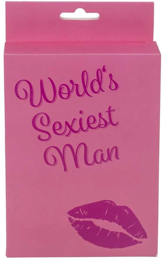 Rožiniai vyriški apatiniai "World's Sexiest Man"