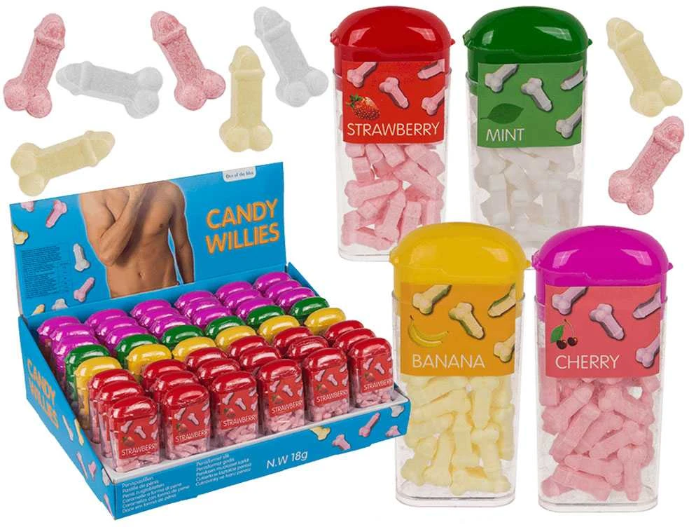 Grajmy Razem Saldainiukai dėžutėje "Candy Willies"