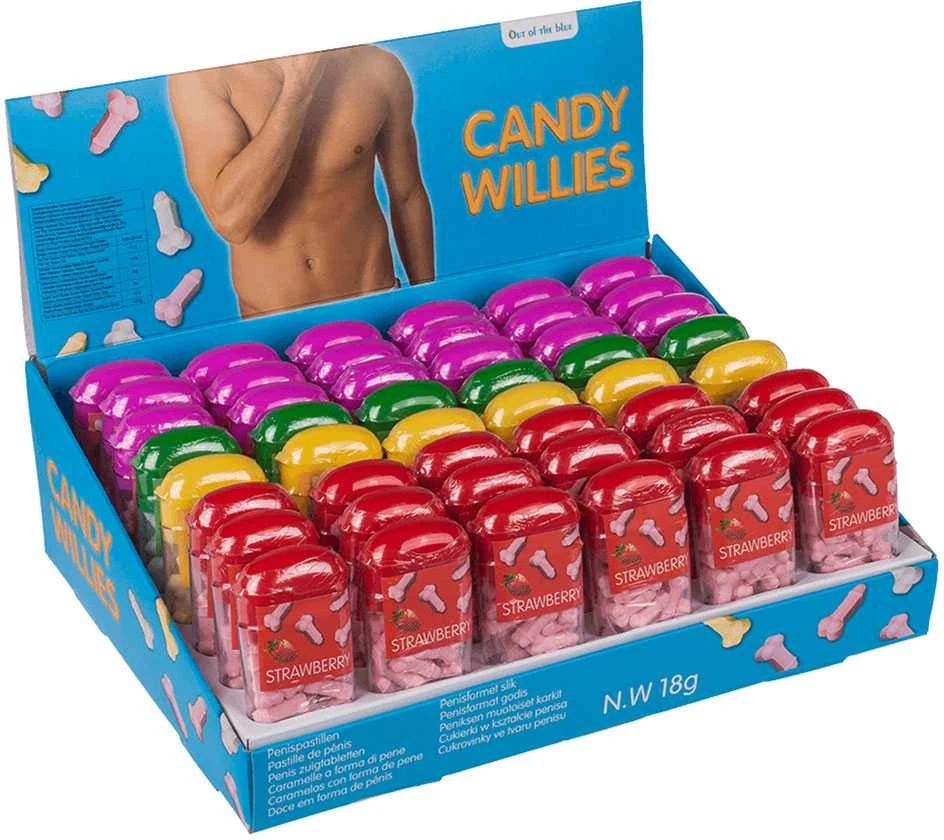 Grajmy Razem Saldainiukai dėžutėje "Candy Willies"