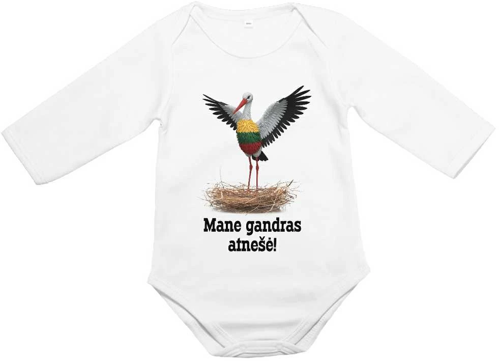 Smėlinukas "Mane gandras atnešė"