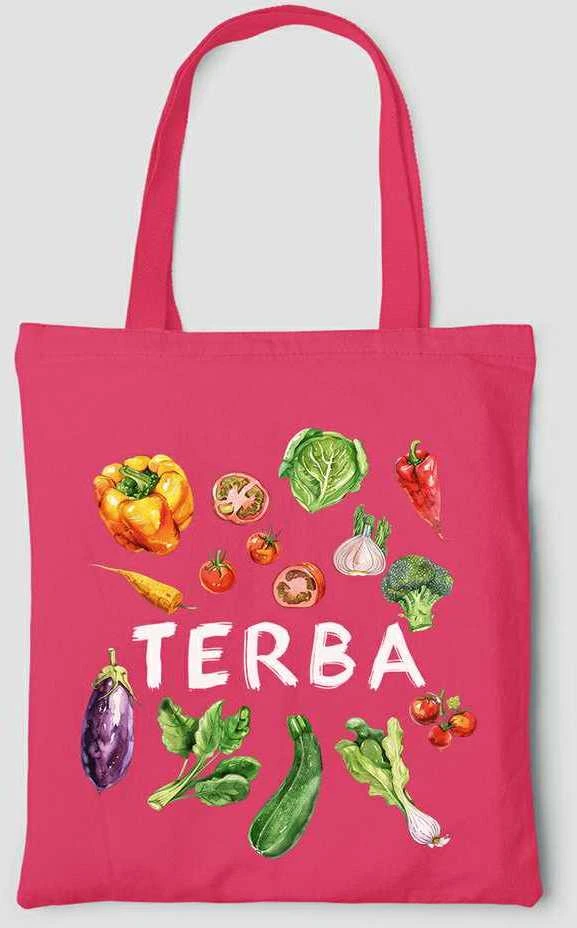Spalvotas medžiaginis maišelis "Terba"