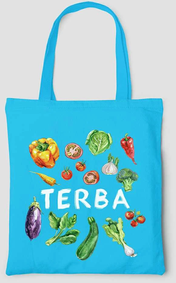 Spalvotas medžiaginis maišelis "Terba"