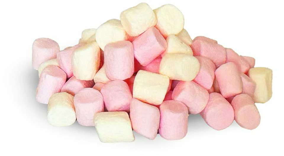 Supergarden STAR CANDIES šaltyje džiovinti zefyriukai "Marshmallows", 50g.