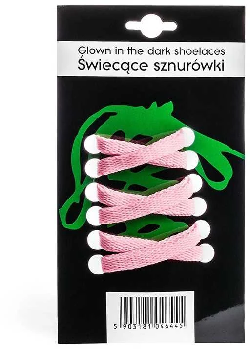 Tamsoje šviečiantys batų raišteliai