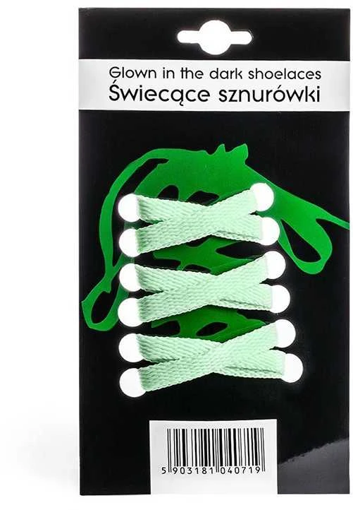 Tamsoje šviečiantys batų raišteliai
