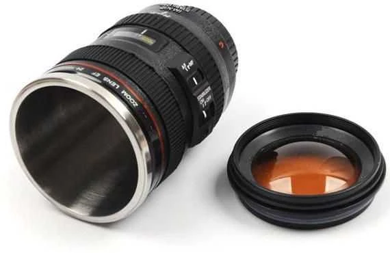 Termopuodelis - fotoaparato objektyvas (375ml)