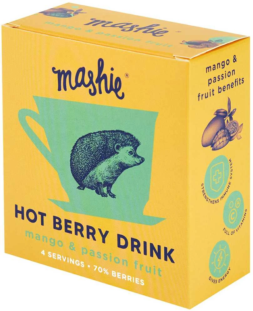 Nordic Berry Mangų ir pasiflorų tyrė MASHIE Original 4vnt.