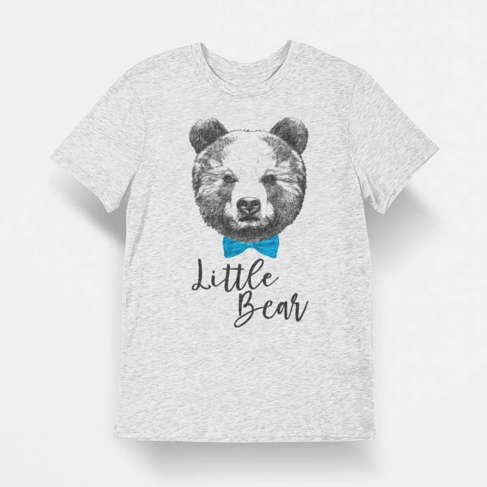 Vaikiški marškinėliai berniukams "Little bear"