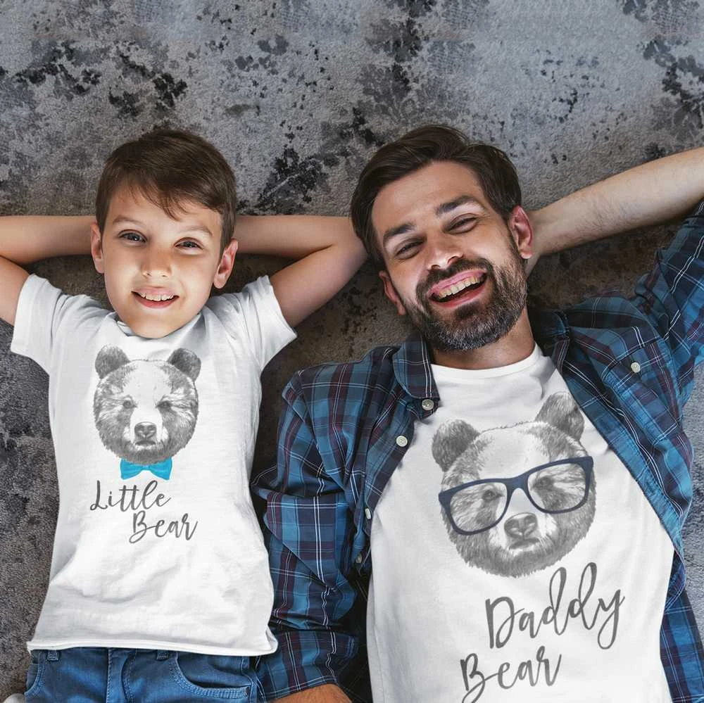 Vaikiški marškinėliai berniukams "Little bear"
