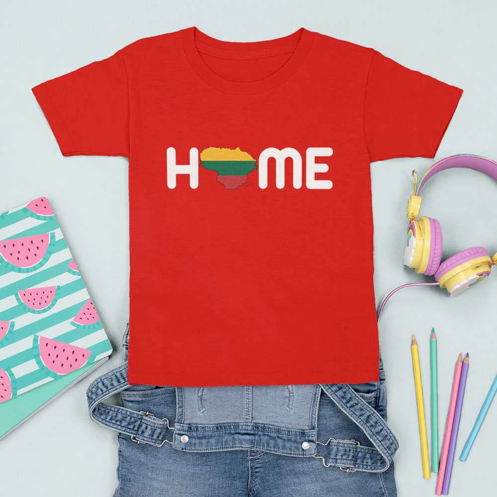 Vaikiški marškinėliai "Home"