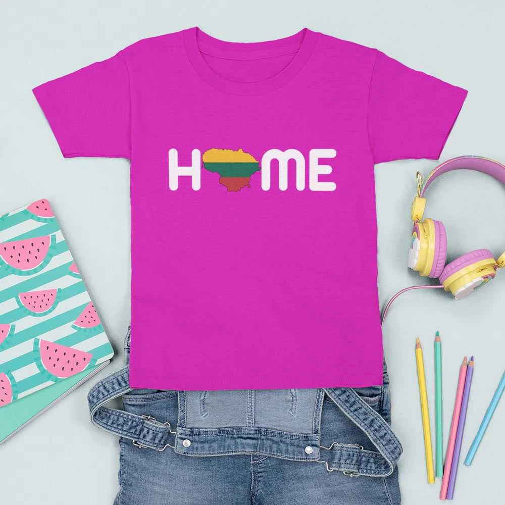 Vaikiški marškinėliai "Home"