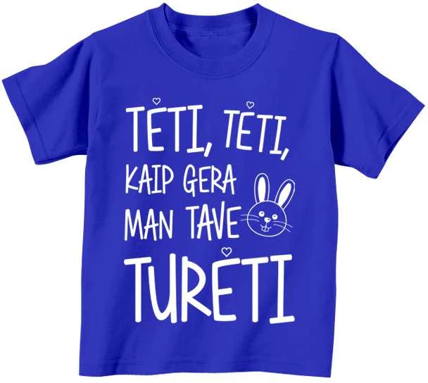 Vaikiški marškinėliai "Kaip gera"
