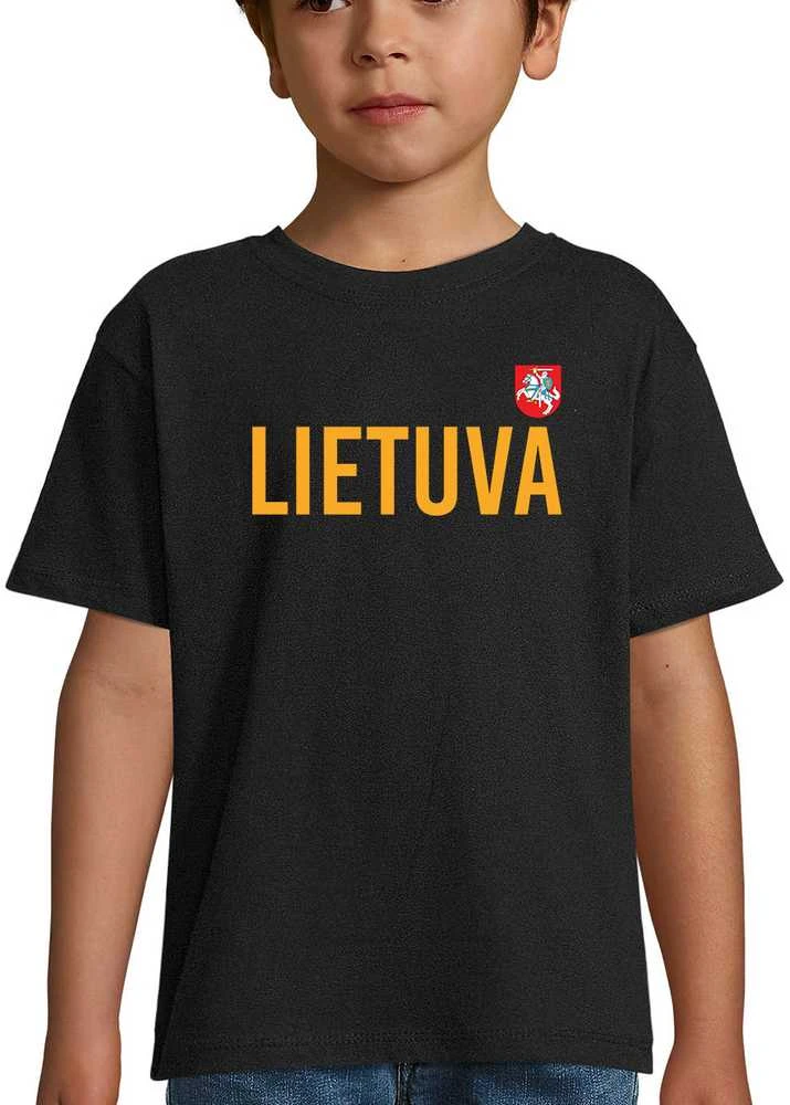 Vaikiški marškinėliai "Lietuva su herbu"