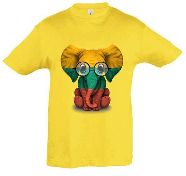 Vaikiški marškinėliai "Lithuanian baby elephant"
