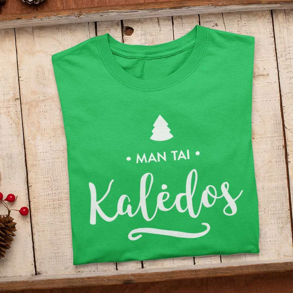 Vaikiški marškinėliai "Man tai Kalėdos"