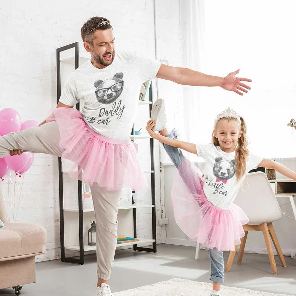Vaikiški marškinėliai mergaitėms "Little bear"