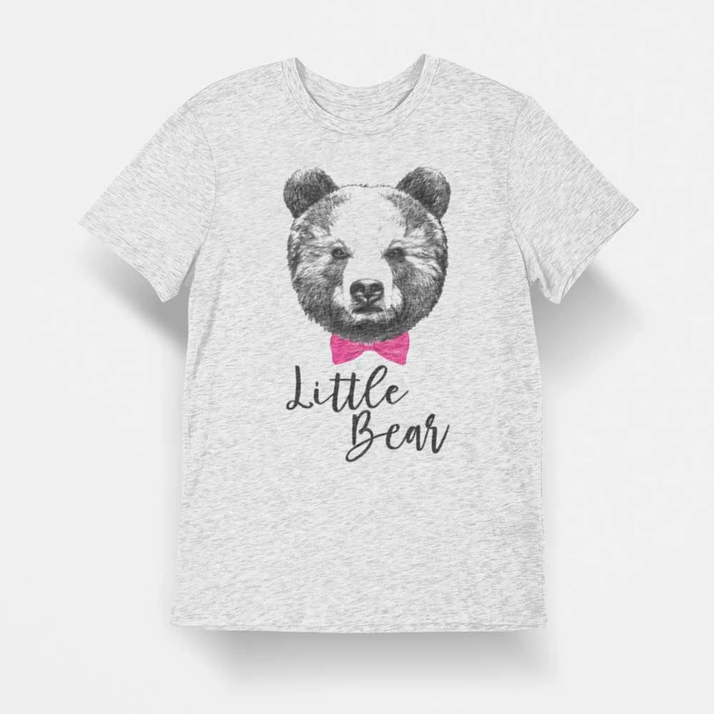 Vaikiški marškinėliai mergaitėms "Little bear"