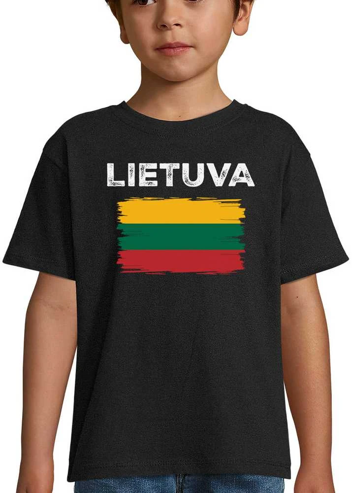 Vaikiški marškinėliai "Retro Lietuva"