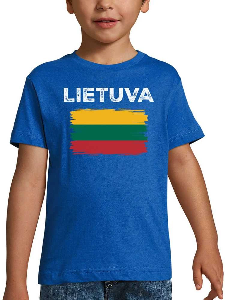 Vaikiški marškinėliai "Retro Lietuva"