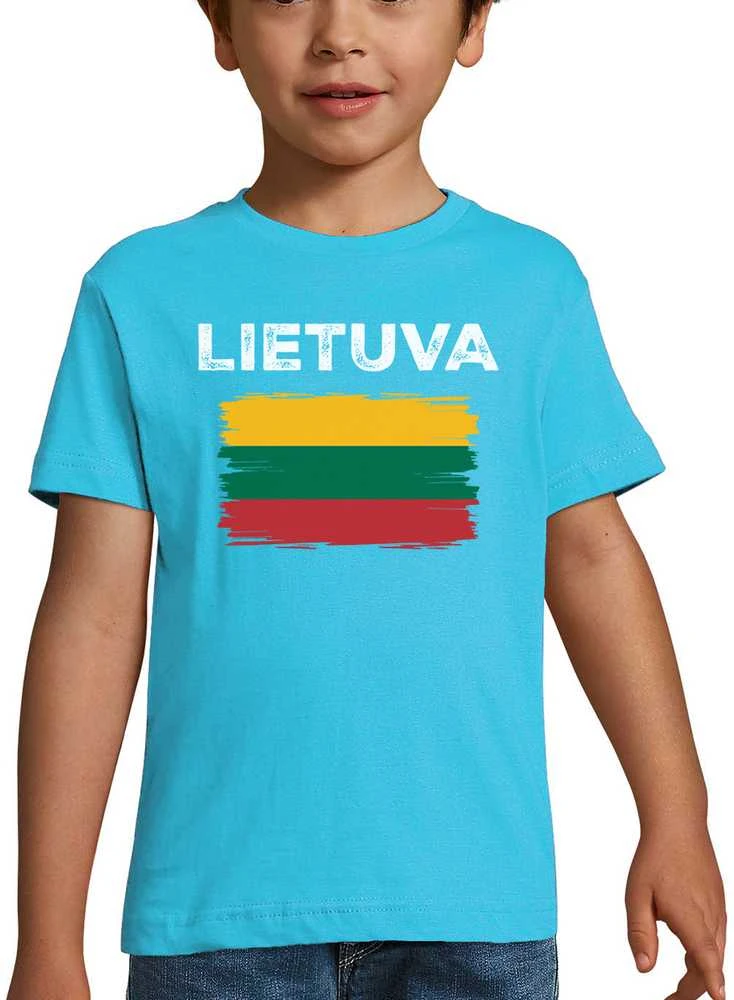 Vaikiški marškinėliai "Retro Lietuva"
