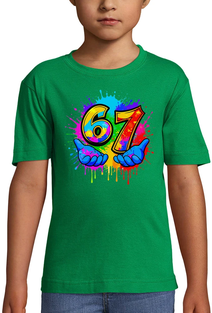 Vaikiški marškinėliai "Six seven"