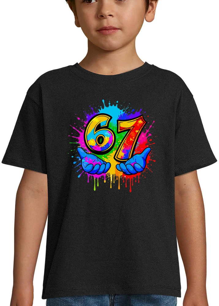 Vaikiški marškinėliai "Six seven"