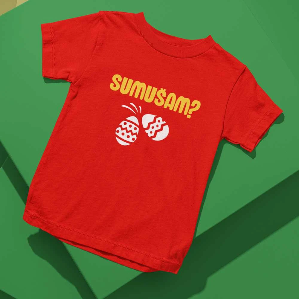 Vaikiški marškinėliai "Sumušam?"