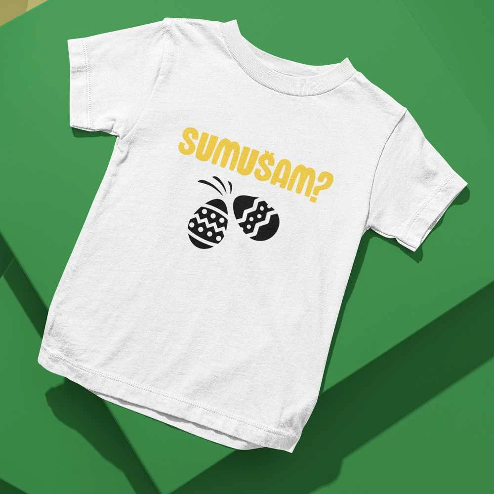 Vaikiški marškinėliai "Sumušam?"