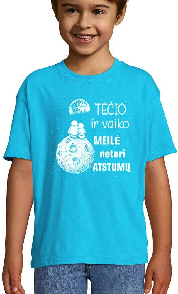 Vaikiški marškinėliai "Tėčio ir vaiko meilė"