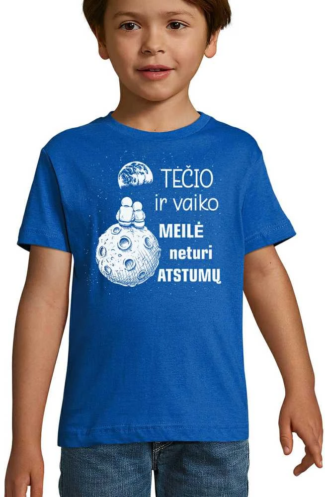 Vaikiški marškinėliai "Tėčio ir vaiko meilė"