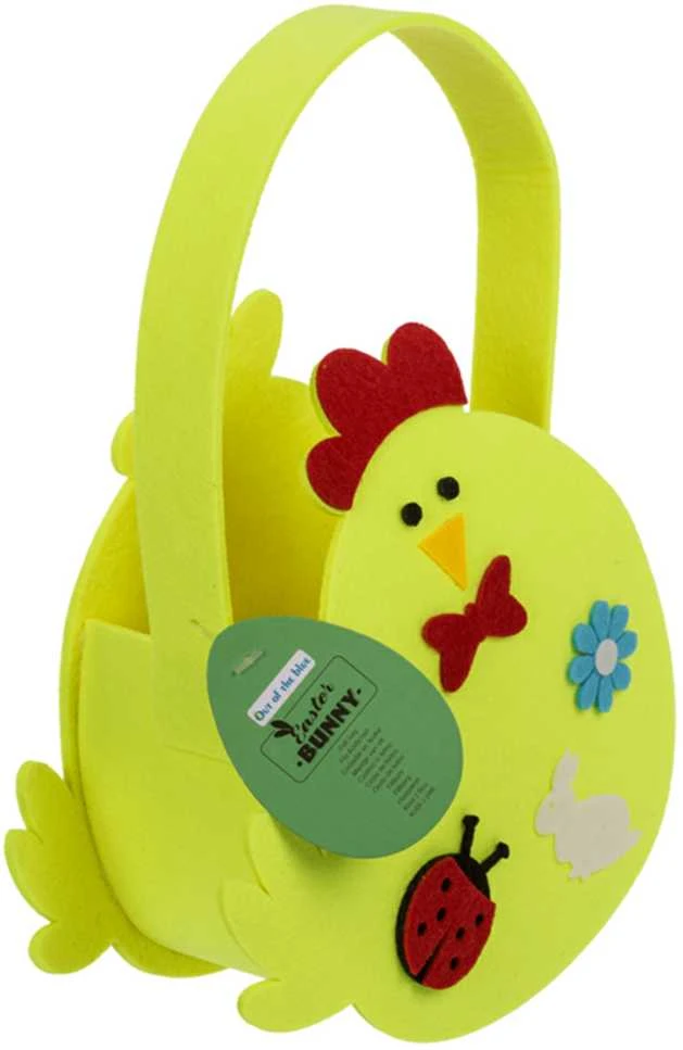 Velykinis veltinio krepšelis "Easter"