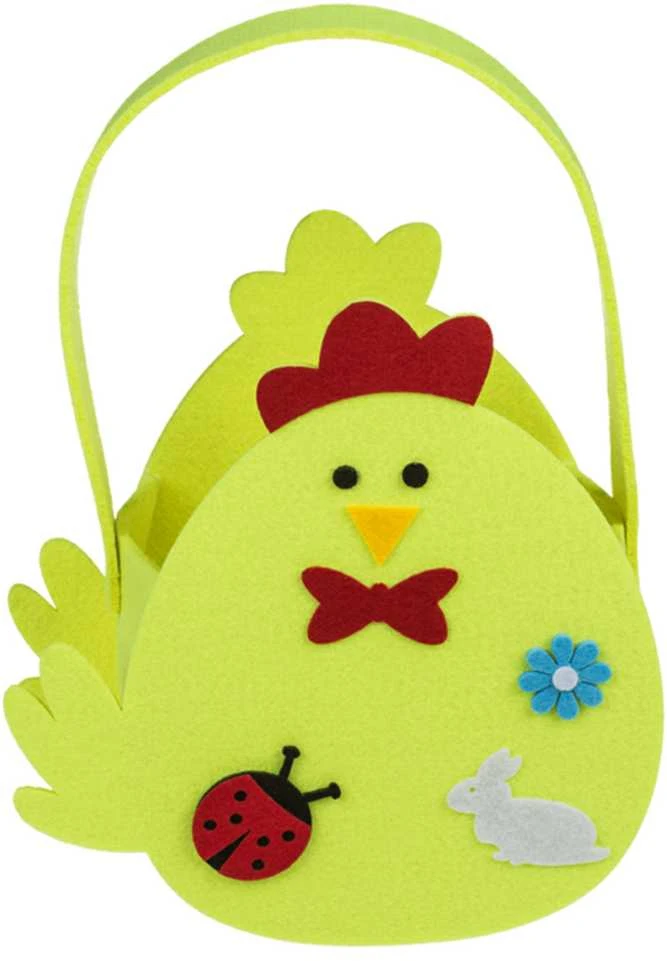 Velykinis veltinio krepšelis "Easter"