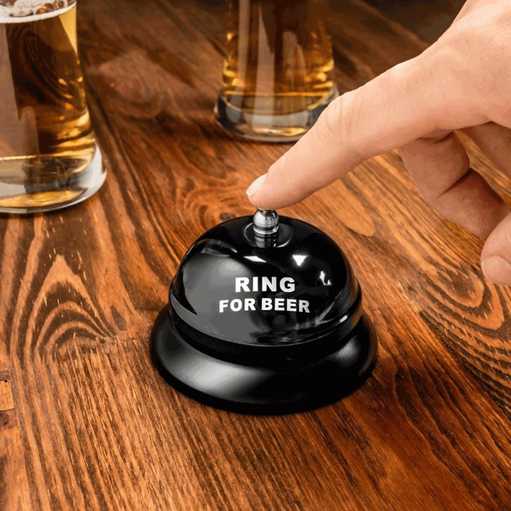 Viešbučio skambutis "Ring for beer"