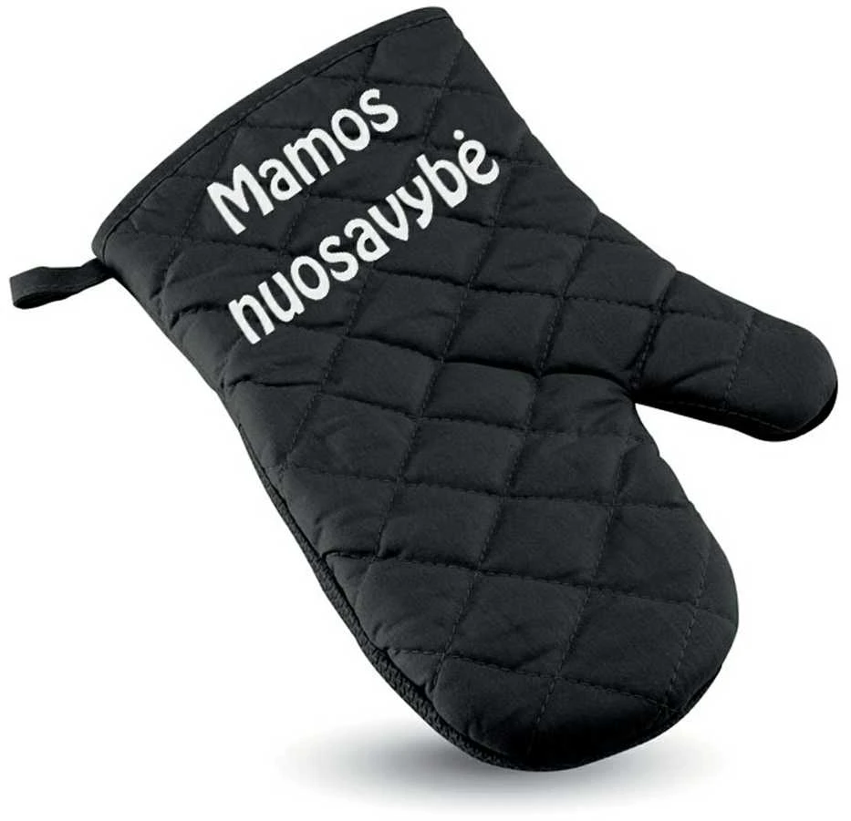 Virtuvinė kepimo pirštinė "Mamos nuosavybė"